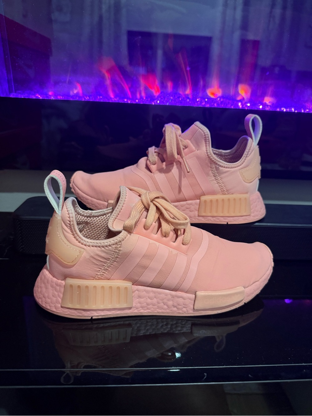 adidas Pink Women's NMD_R1 Casual Sneakers
